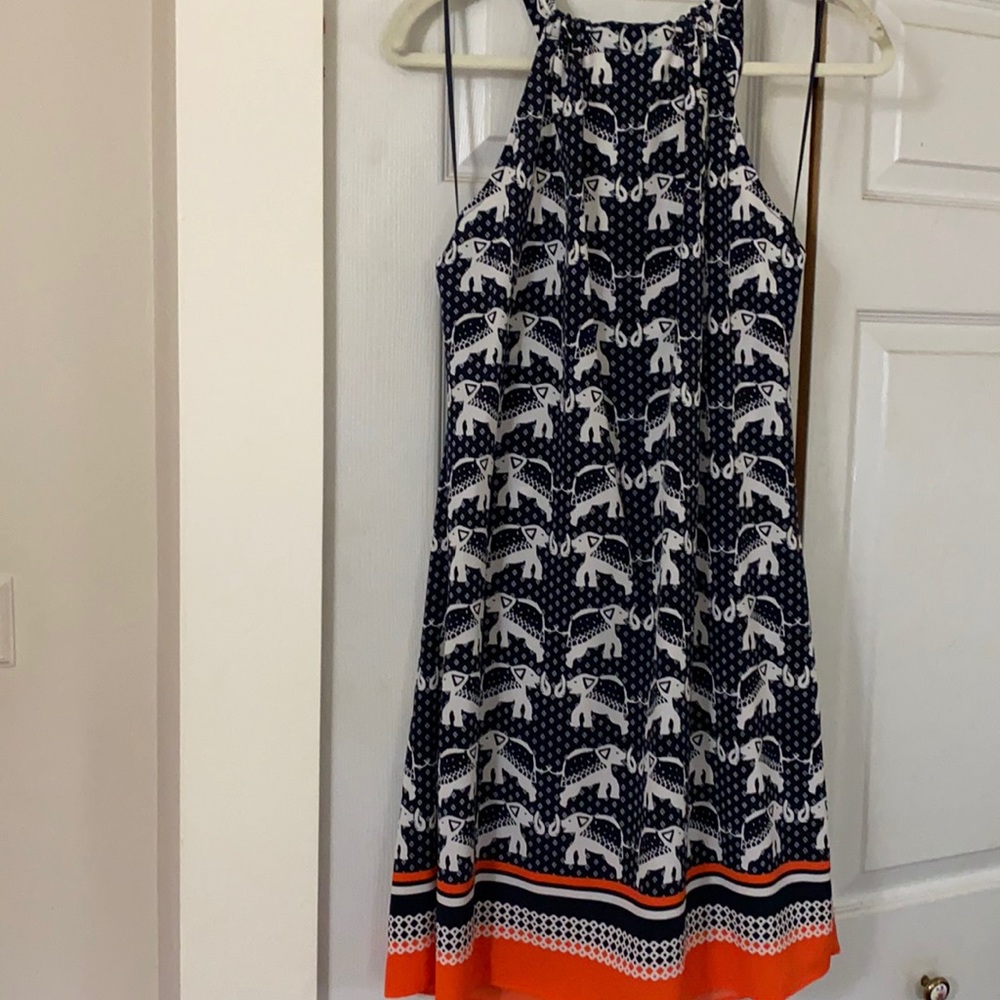 Crown & Ivy elephant print dress
